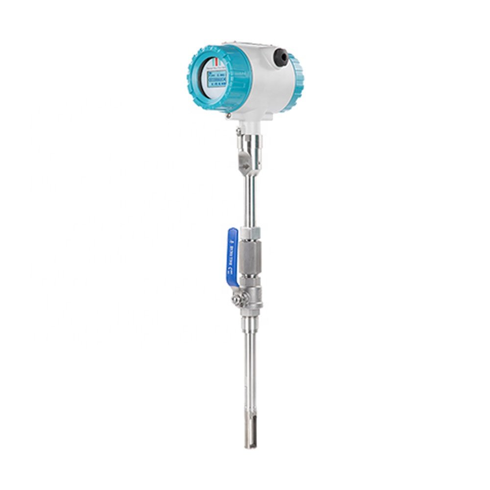 2024 Wafer Mount vortex Flowmeter vortex Flowmeter Mass Pipeline Compressed air Flowmeter Pulsed Output