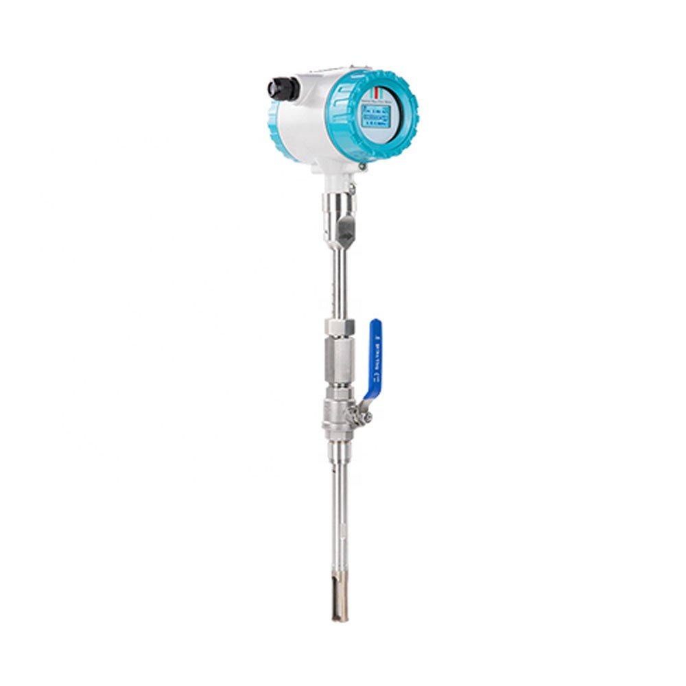 2024 Wafer Mount vortex Flowmeter vortex Flowmeter Mass Pipeline Compressed air Flowmeter Pulsed Output