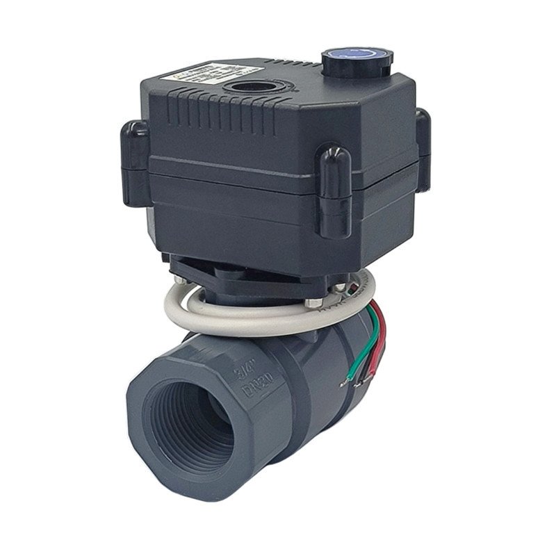 Factory Direct Sale High Quality 3-6 12 24v Dc Mini Electric Actuator Control Motorized Water Ball Valve