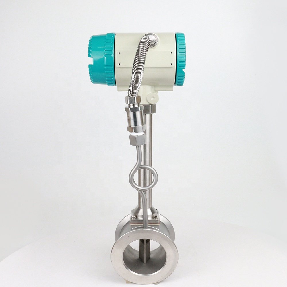 2024 Hot Sale Digital Stainless Steel 4-20ma Pulse Vortex Flow Meter Compressed Air Steam Gas Flowmeter