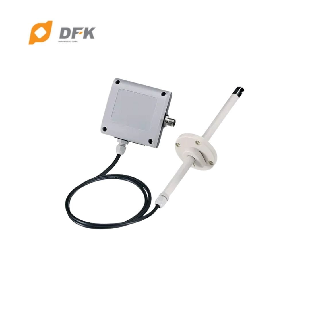 DC 0~10V 95% RH Duct Air Flow Meter With Data Logger