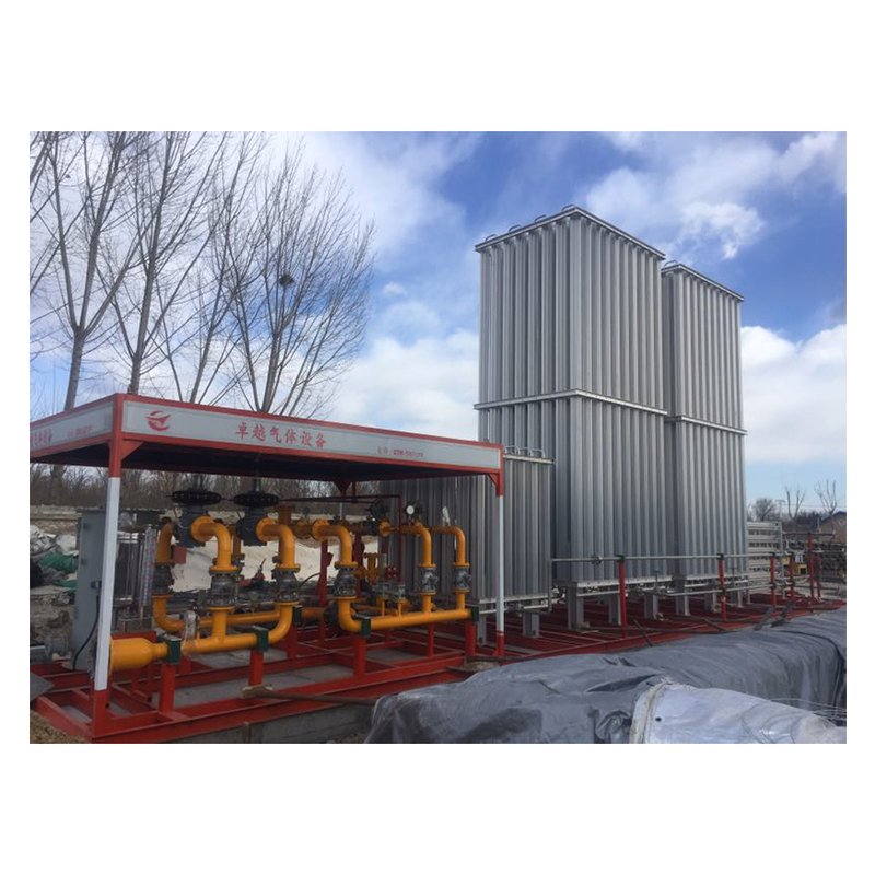 Customized Lng Gasification Station Lng Cryogenic Storage Tank Air Temperature Vaporizer Regulator Flow Meter
