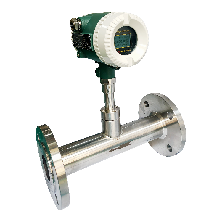Stainless Steel Air LCD Display OEM Customizable Thread Connection Thermal Mass Flow Meter Flowmeter