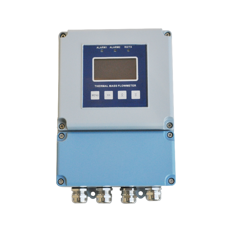 Stainless Steel Air LCD Display OEM Customizable Thread Connection Thermal Mass Flow Meter Flowmeter