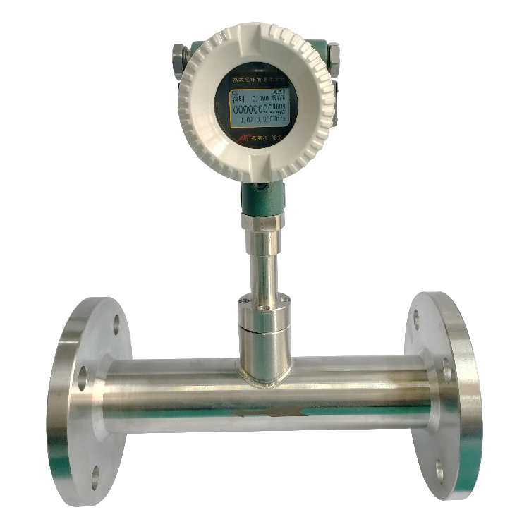 Stainless Steel Air LCD Display OEM Customizable Thread Connection Thermal Mass Flow Meter Flowmeter