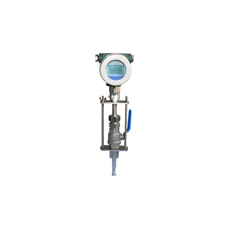 Stainless Steel Air LCD Display OEM Customizable Thread Connection Thermal Mass Flow Meter Flowmeter