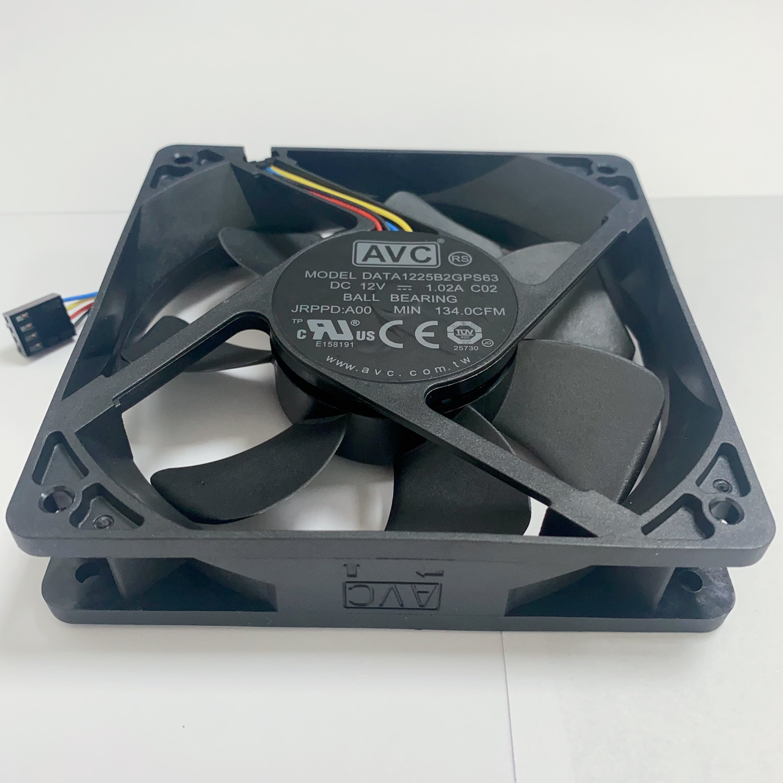 AVC Fan 120x120x25mm DATA1225B2GPS36 Ball Bearing Cabinet Fan Big air Flow 149CFM 12v Dc Brushless Cooling Fan for Chassis case