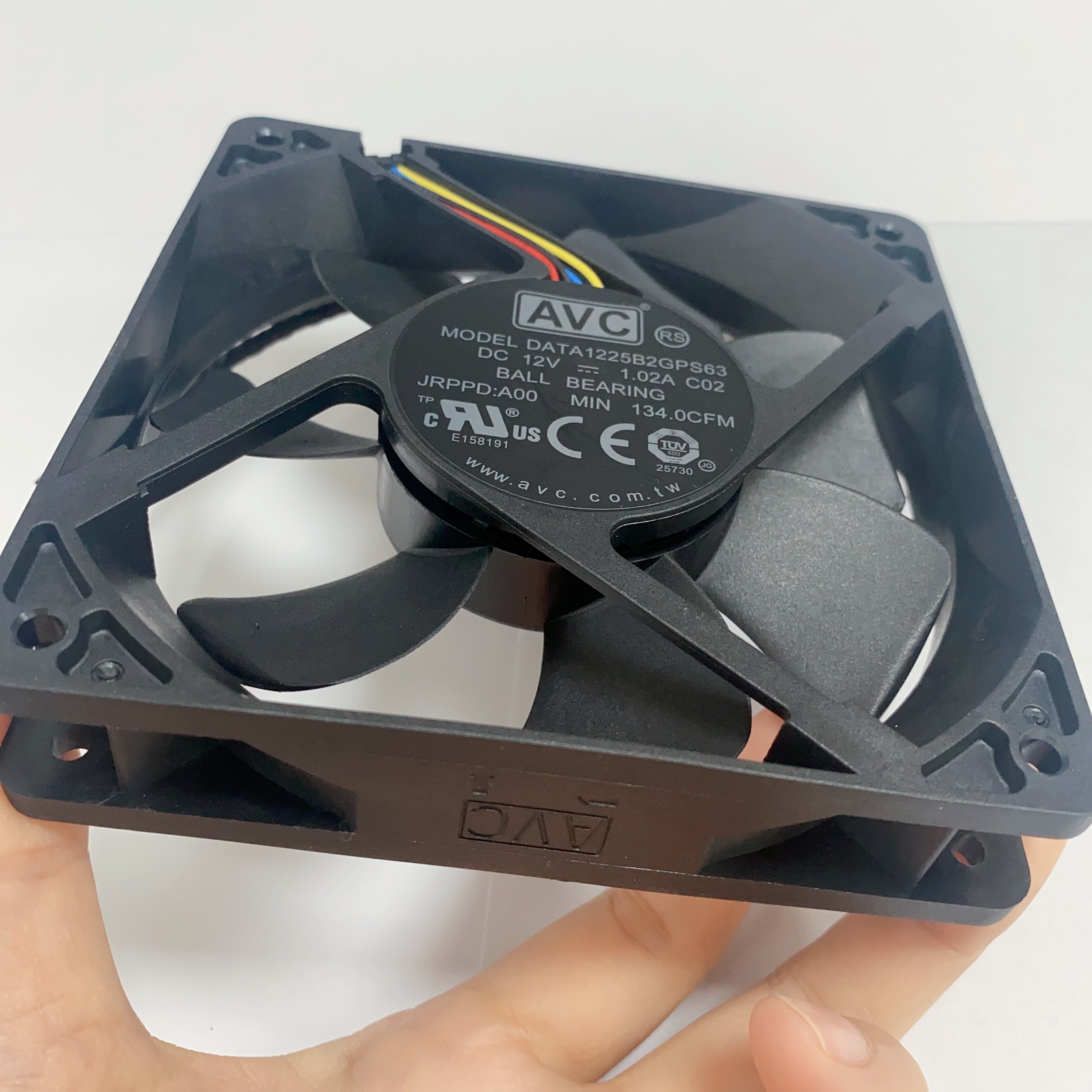 AVC Fan 120x120x25mm DATA1225B2GPS36 Ball Bearing Cabinet Fan Big air Flow 149CFM 12v Dc Brushless Cooling Fan for Chassis case