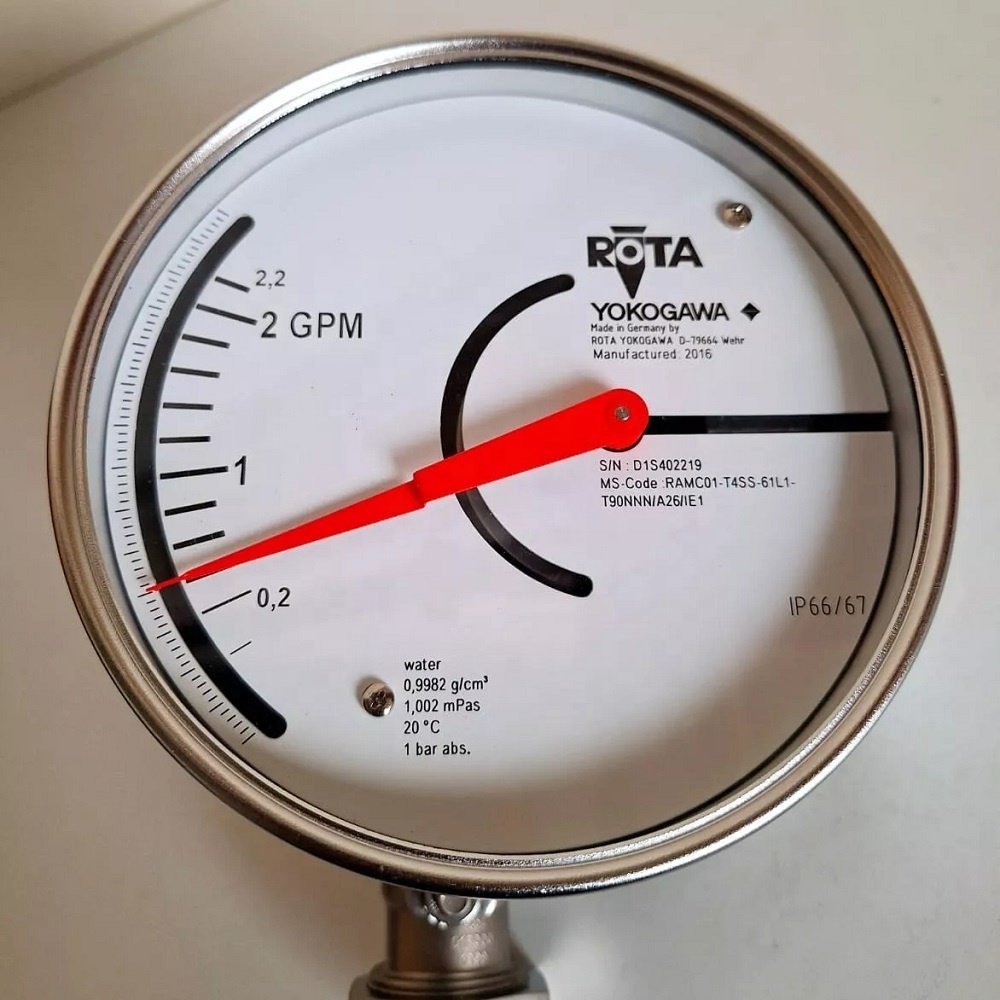 Original Yokogawa RAMC05-D4SS-63S2-T91NNN/IE1 RAMC Variable Area Flow Meter