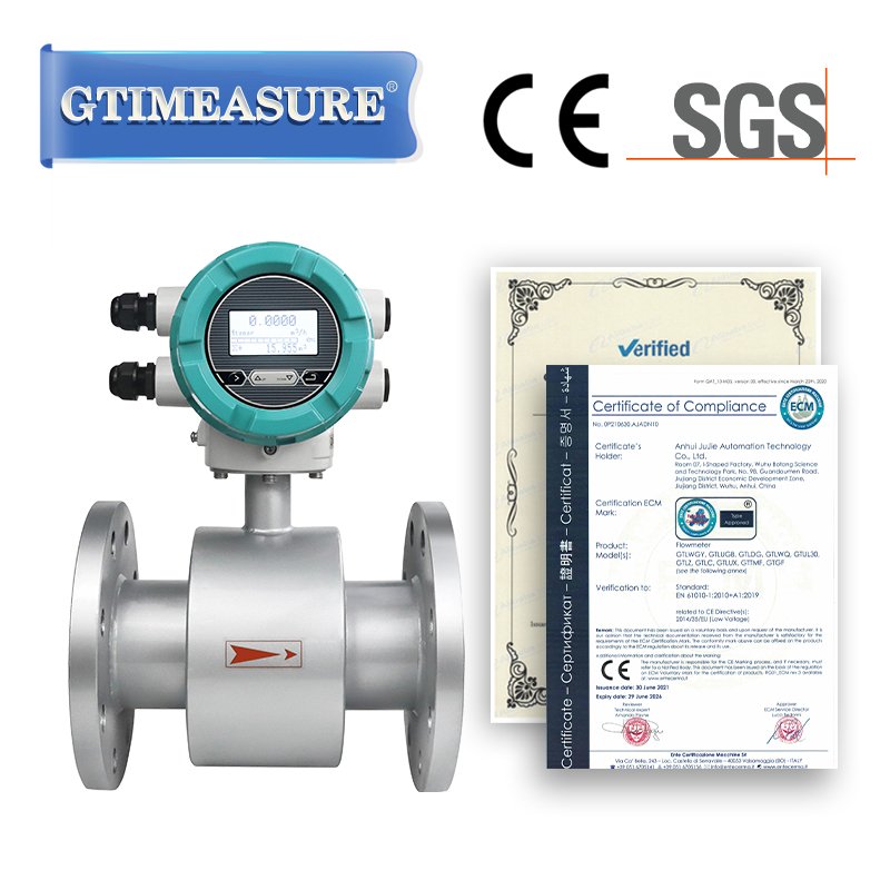 Upgrade Converter Electromagnetic Flowmeter Digital Water Flow Meter Milk Flow Meter
