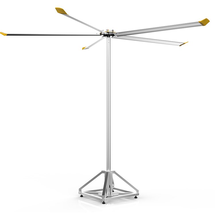 Big Removable Room Fan Brushless Standing Fan Corrosion Resistance With High Quality