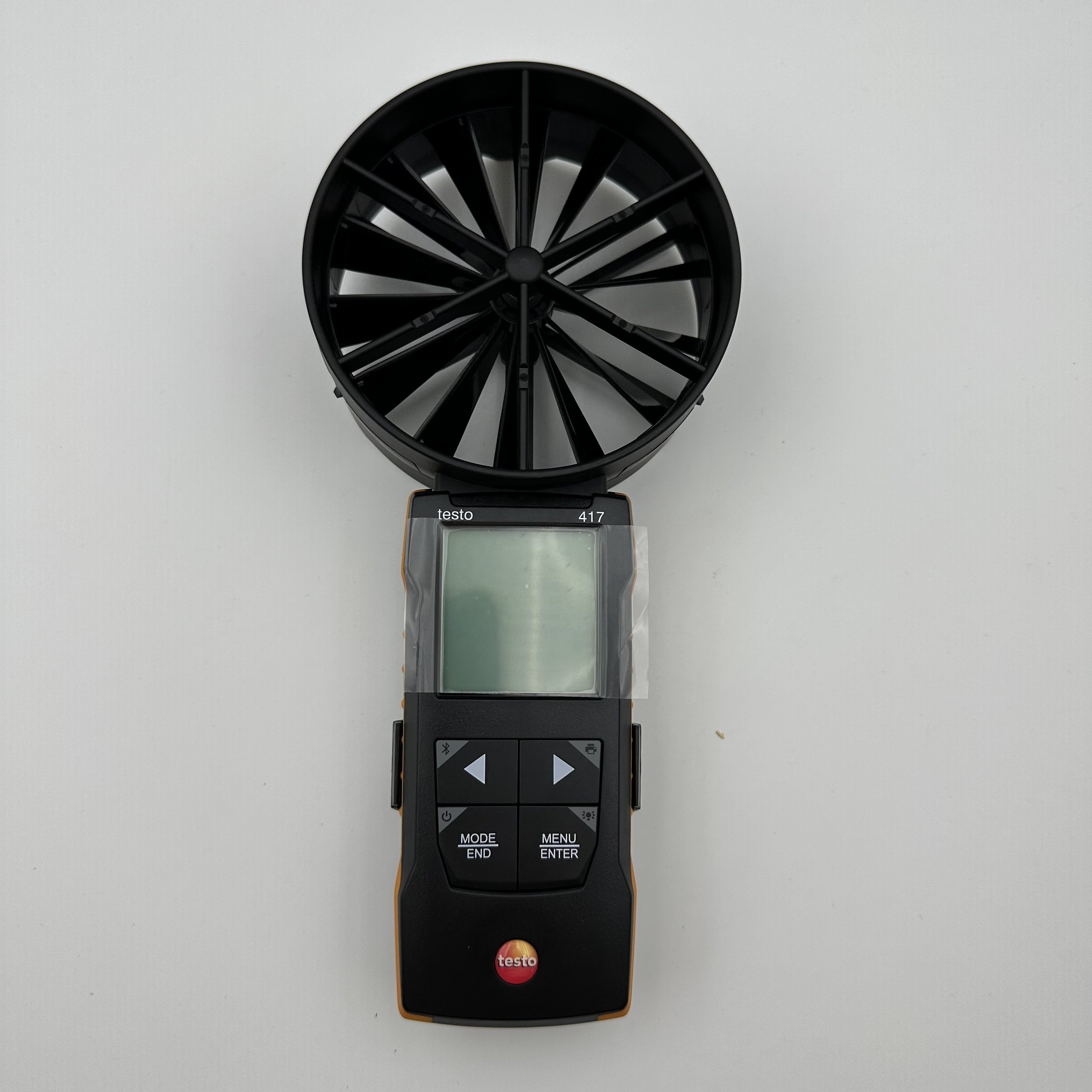 air Flow, Volume Flow and Temperature Meter Testo 417 Digital 100 mm Vane Anemometer