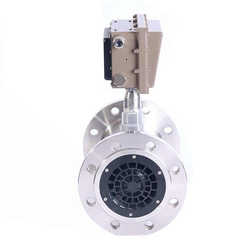 DN20-DN300 4-20mA 24V Industrial Smart Digital LCD Display Gas Turbine Flow Meter