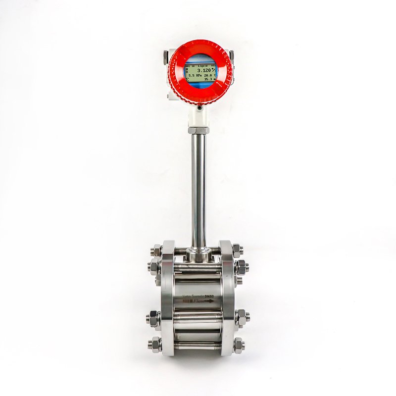 High-precision Intelligent Precession vortex Flowmeter Nitrogen Gas air Flowmeter Industrial Metering Meter