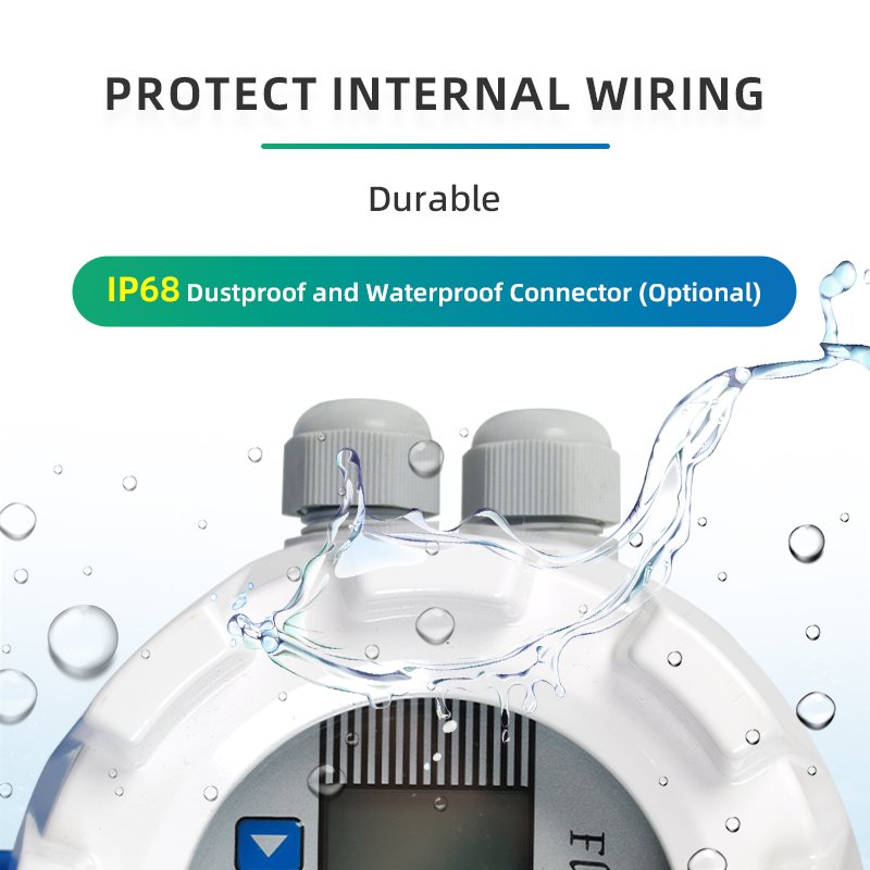High Quality Electromagnetic Flow Meter Reading Instrument Magnetic Digital Liquid Flow Meter