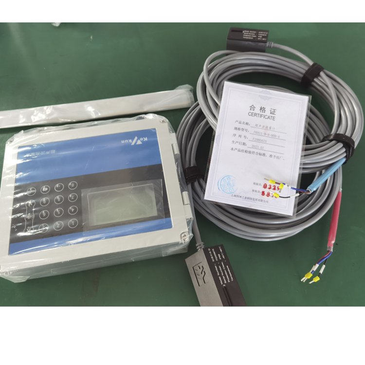 KeKun Smart Ultrasonic Flow Meter Measure DN100mm/ultrasonic Time Difference Method Is Used for Measurement