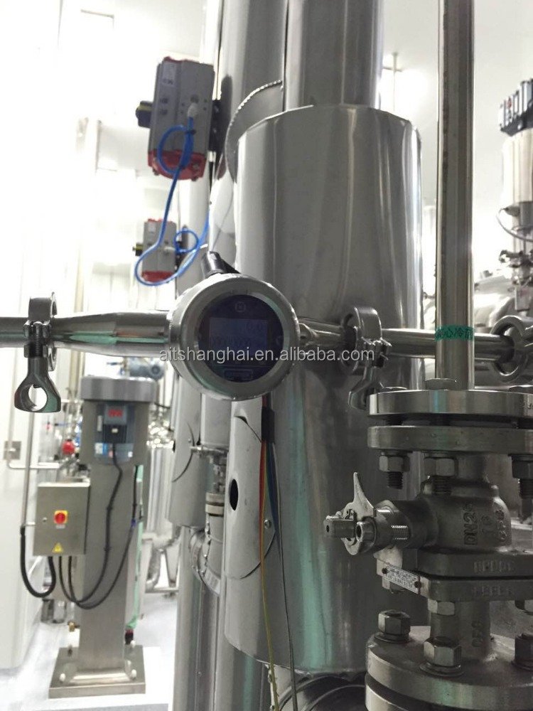 4-20ma/pulse Output Signal DN10-DN300 Multiparameter Mass Flow Meter for Liquid