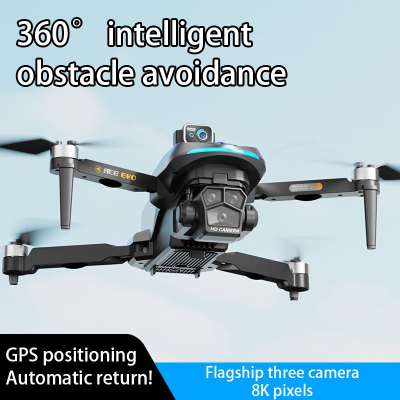 Hot Selling 8K Dual Camera Multifold Free Zoom 5G image transmission Optical Flow Positionin Brushless GPS Drone