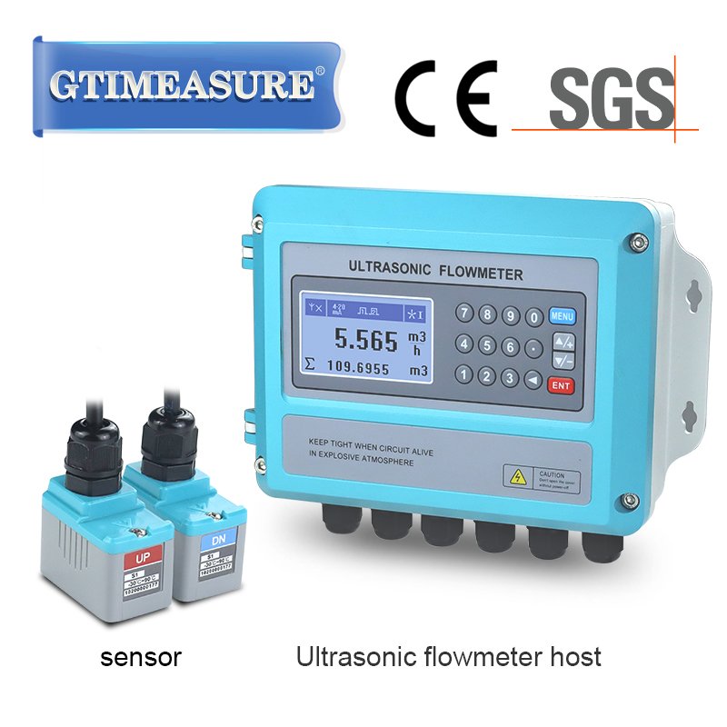 Ultrasonic Module Flow Meter Host Tuf-2000 Flowmeter 4-20mA RS485 Large Pipe High Quality Low Price