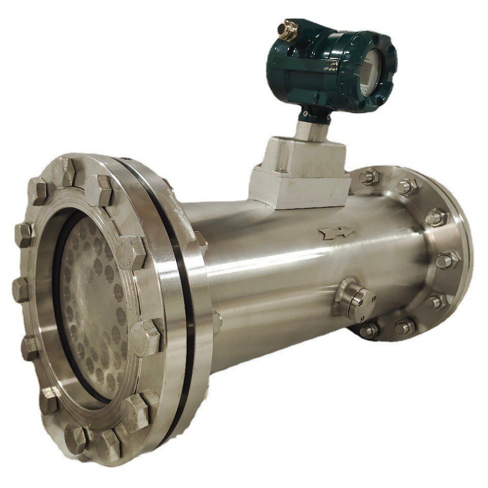 4'' DN100 Gas Turbine Flow Meter Natural Gas Flowmeter with LCD Pulse 4-20mA Output