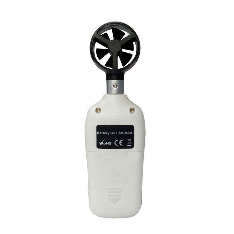 Digital Anemometer Wind Speed Meter Temperature Tester with LCD Backlight Display