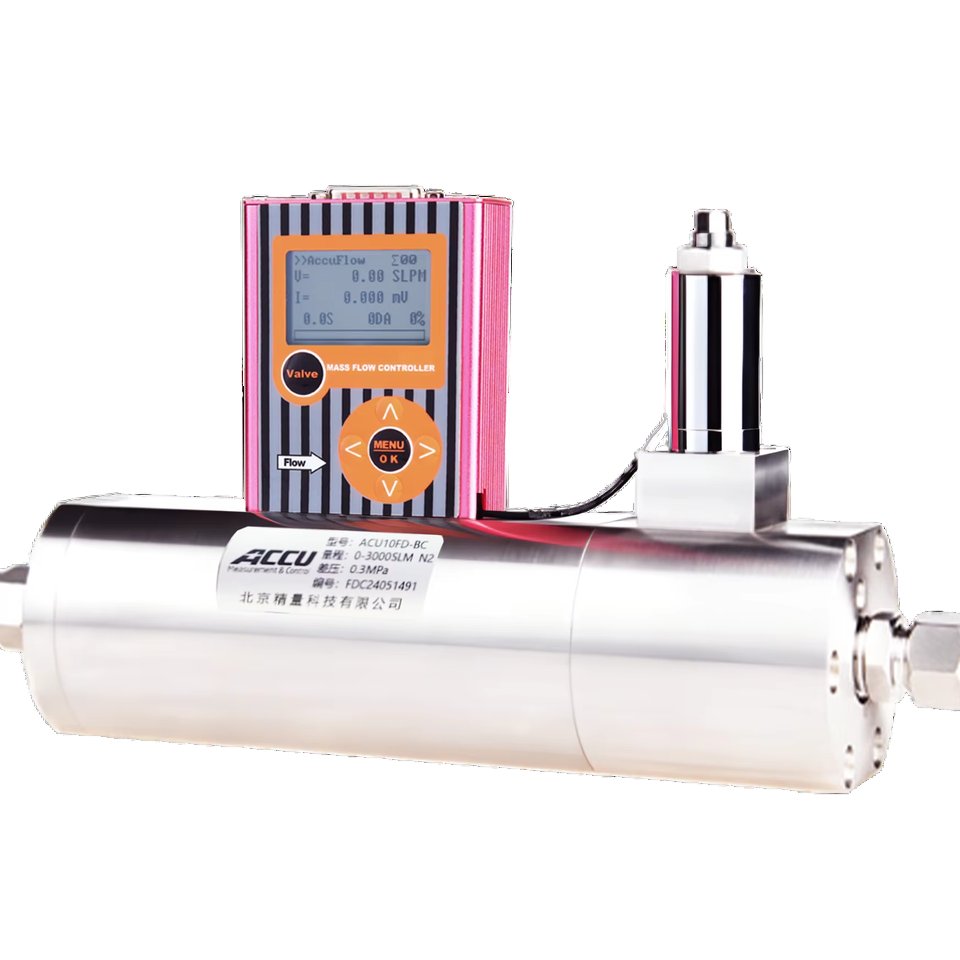High Quality Digital Oxygen Mass Flow Meter Controller Customized OEM Support for Medical Gas and Air Medium