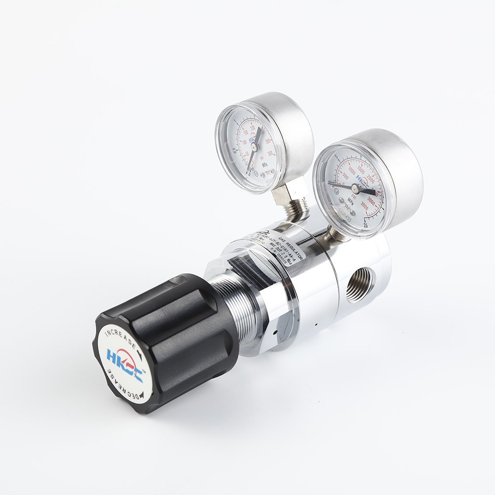HC80 Oxygen Regulator With Gas Pressure Gauge Manometer for Oxygen Gas Pressure Regulation