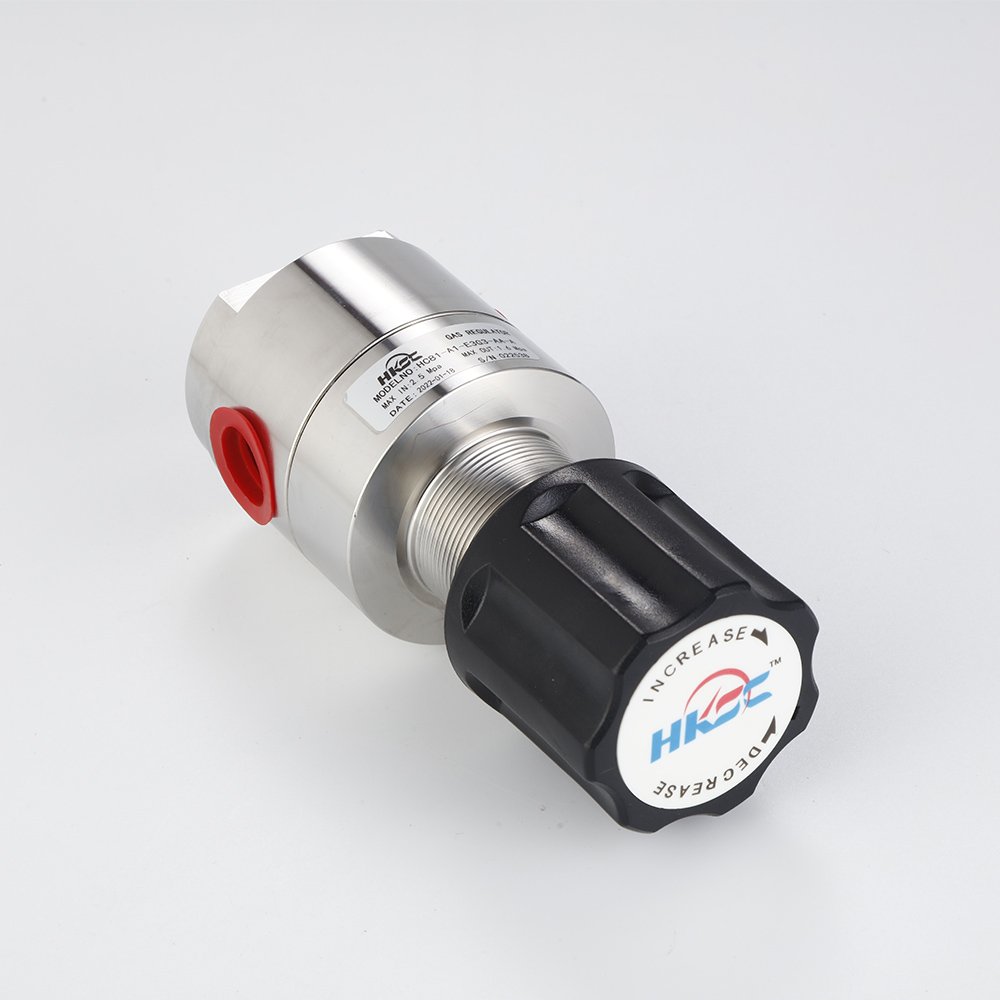 HC80 Oxygen Regulator With Gas Pressure Gauge Manometer for Oxygen Gas Pressure Regulation
