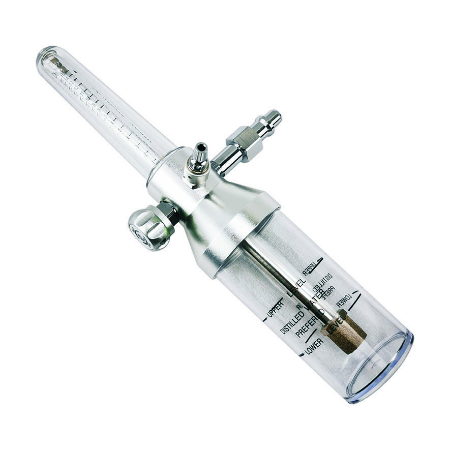 Manufacturer Factory Price Supplier Oxygen Systems Flow Meter Flow Meter With Humidifier Bottle