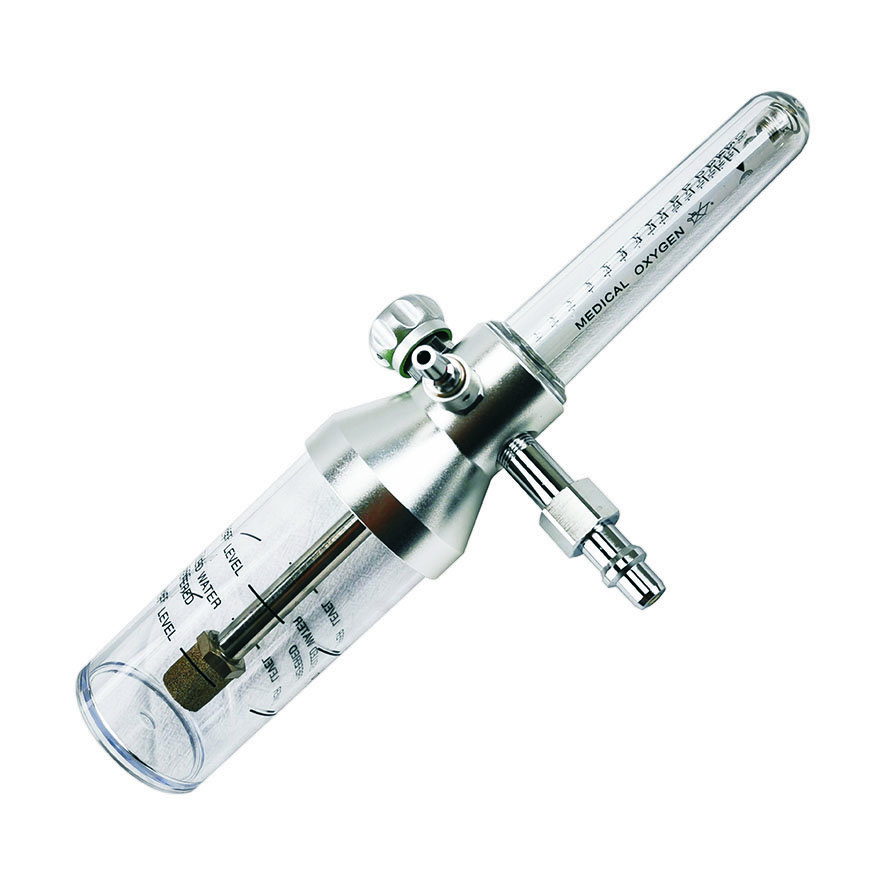 Manufacturer Factory Price Supplier Oxygen Systems Flow Meter Flow Meter With Humidifier Bottle