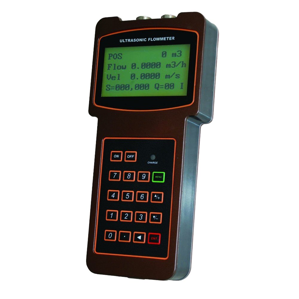 TSONIC Handheld Ultrasonic Clamp On Mounting Bracket Flow Meter Digital LCD Display For Liquid Price In China