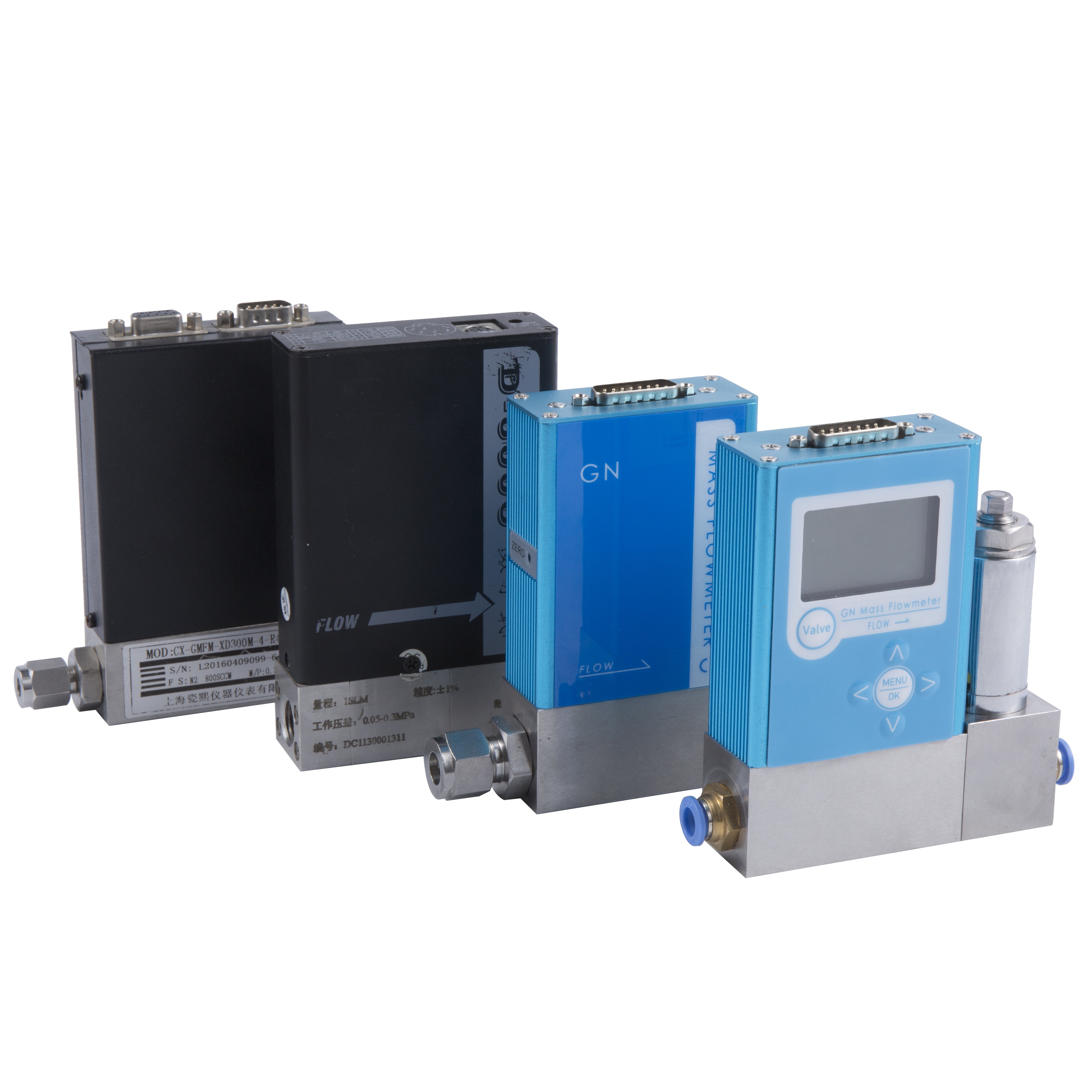 High Accuracy Digital Gas Liquid Mass Flowmeter Flow Meter Controller