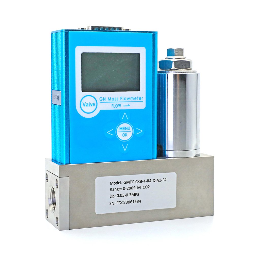 High Accuracy Digital Gas Liquid Mass Flowmeter Flow Meter Controller