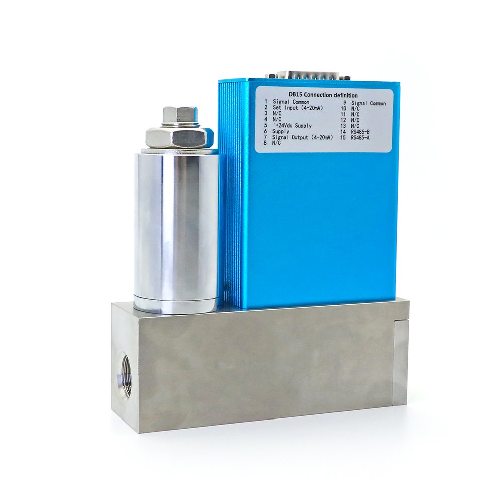 High Accuracy Digital Gas Liquid Mass Flowmeter Flow Meter Controller