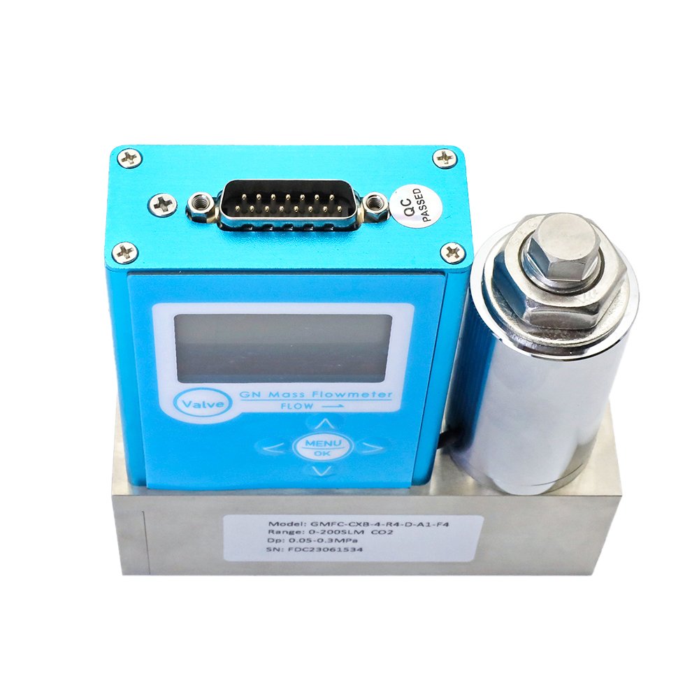 High Accuracy Digital Gas Liquid Mass Flowmeter Flow Meter Controller