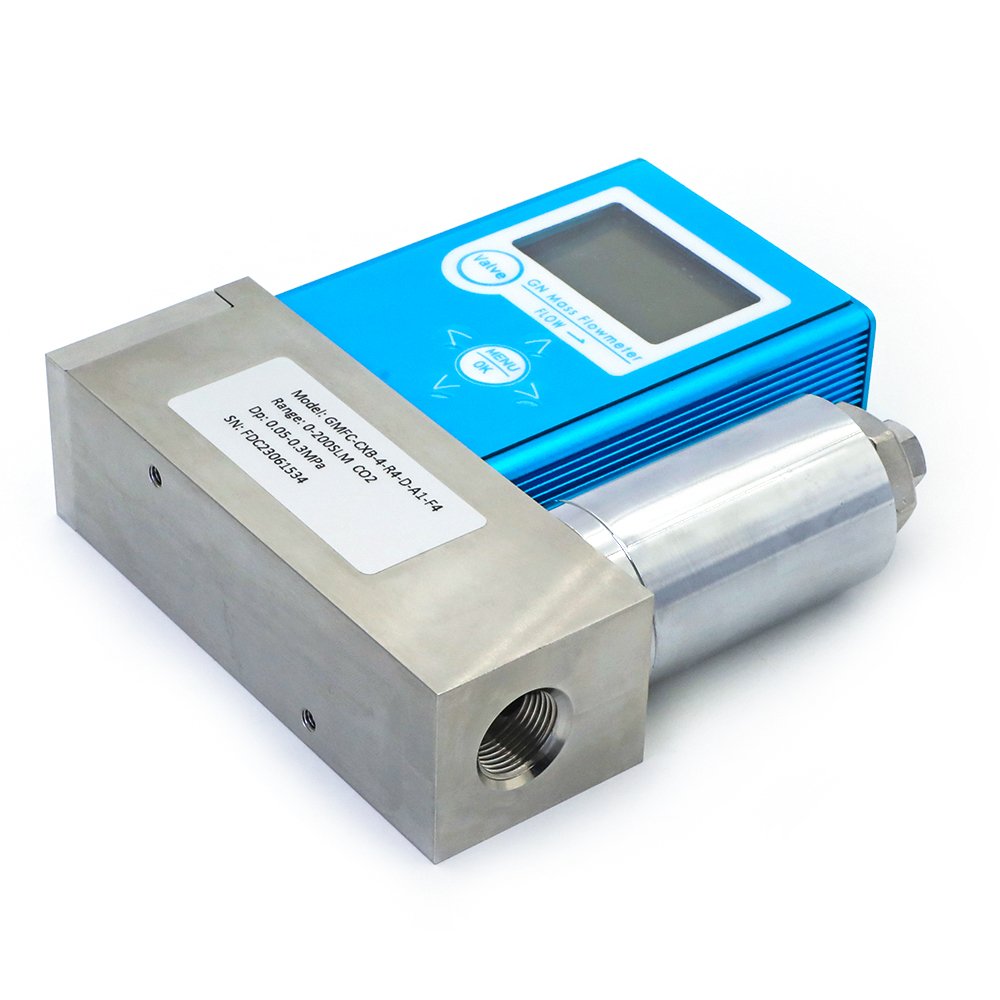 High Accuracy Digital Gas Liquid Mass Flowmeter Flow Meter Controller