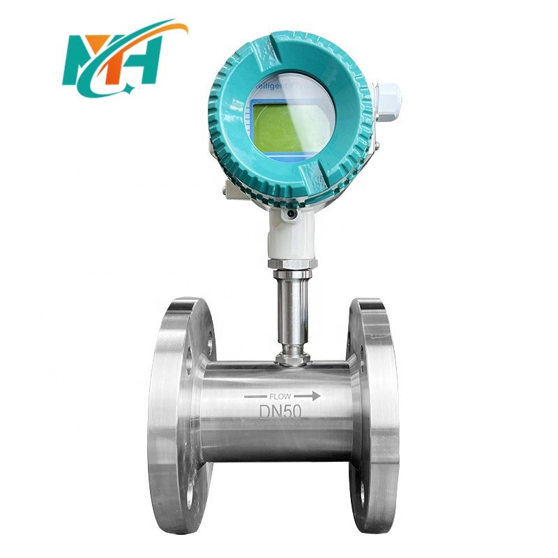 Pulse HART RS485 Gasoline Diesel Fuel Turbine Flow Meter