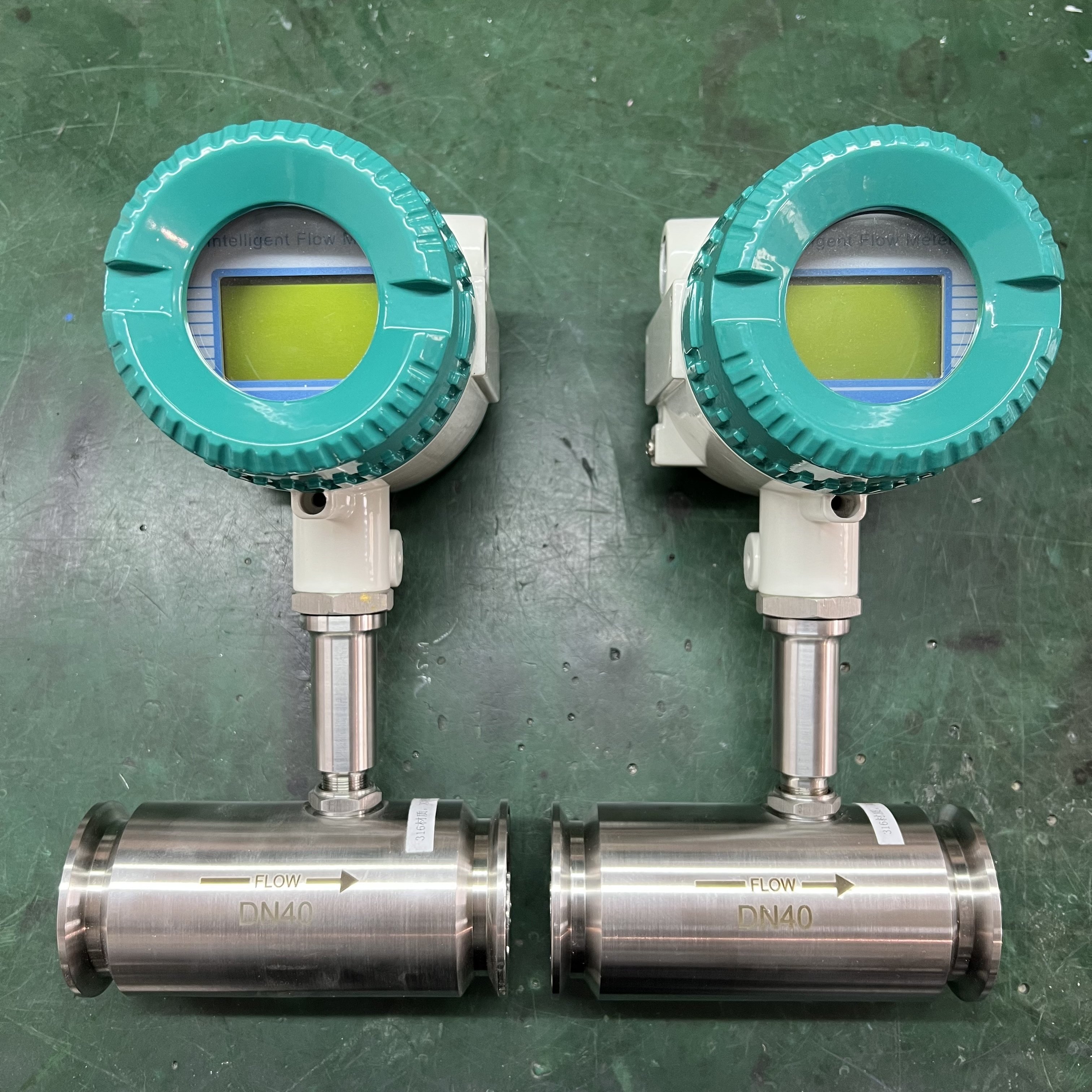 Pulse HART RS485 Gasoline Diesel Fuel Turbine Flow Meter