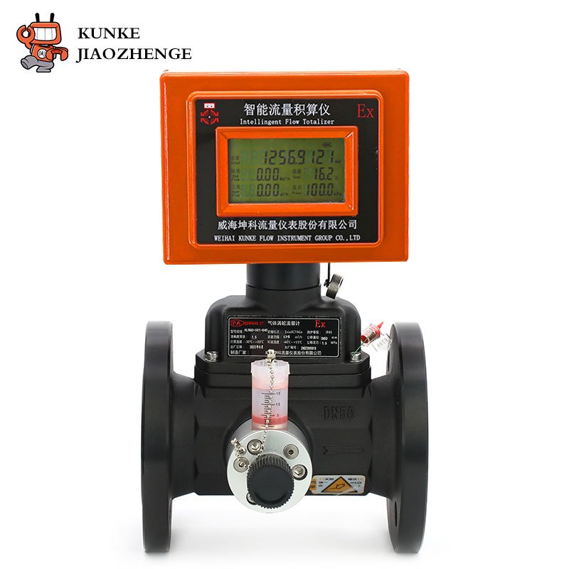 Factory Wholesale Gas Turbine Flow Meter LCD Display Air and Natural Gas Meter Customizable OEM Supported