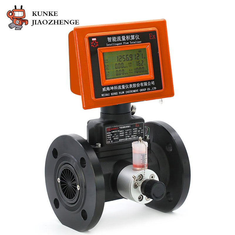 Factory Wholesale Gas Turbine Flow Meter LCD Display Air and Natural Gas Meter Customizable OEM Supported