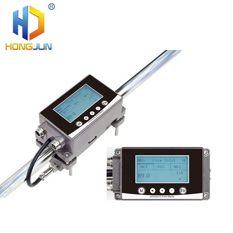 HLF400 DN40 Universal Small Pipe Clamp-on Ultrasonic Flow Meter
