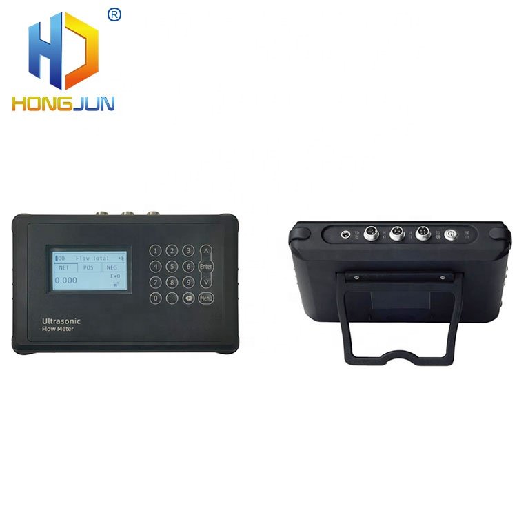 HJF3000P LCD Display Water Portable Handheld Output Ultrasonic Flow Meter