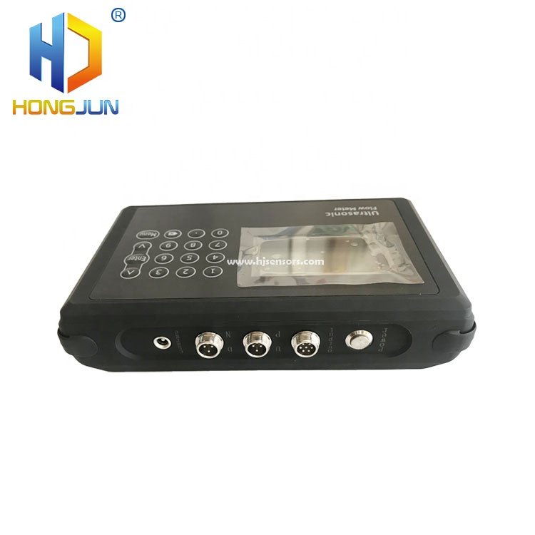 HJF3000P LCD Display Water Portable Handheld Output Ultrasonic Flow Meter