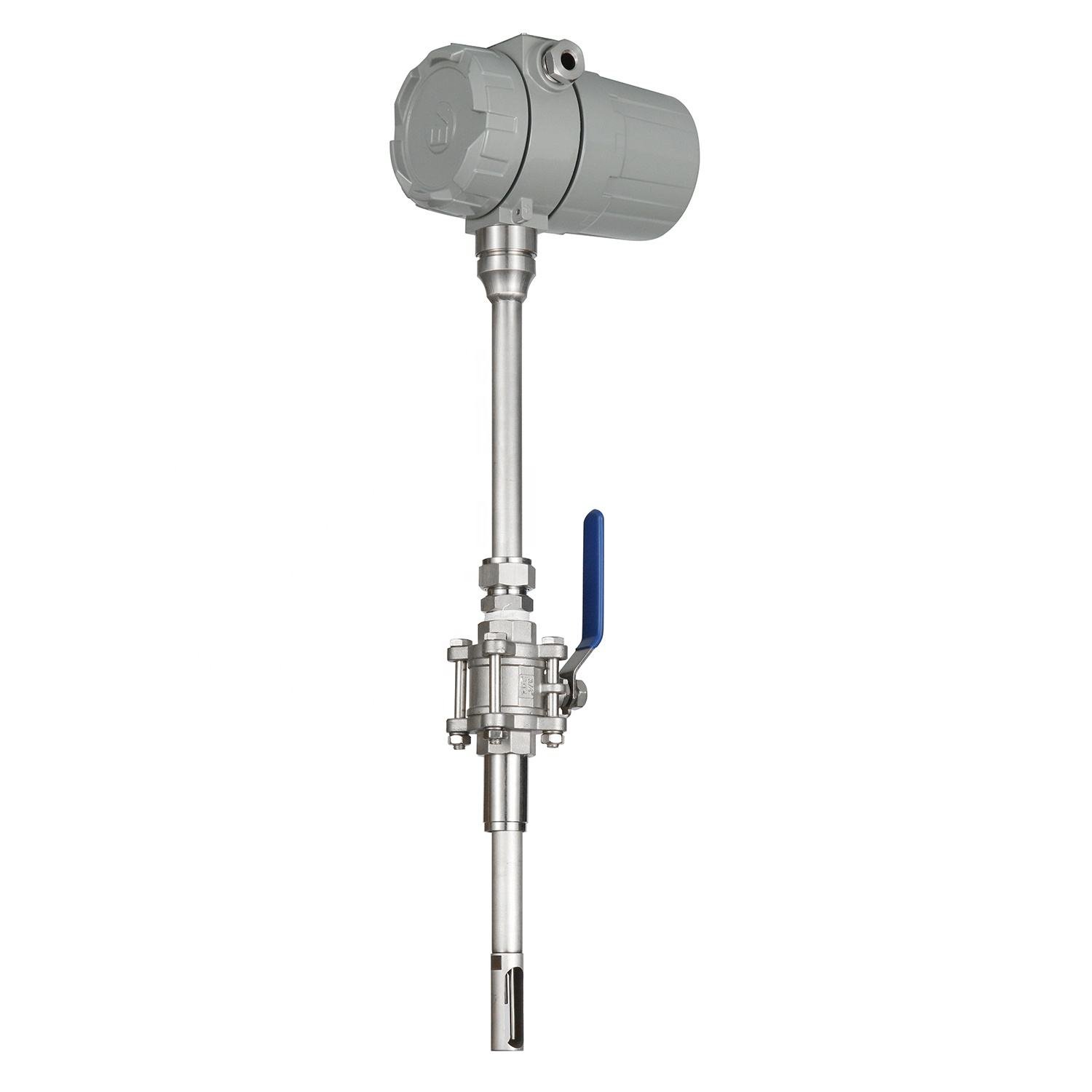 Coriolis Force Medical Oxigen Flow Meter High Precision Portable Gas Thermal Mass Flow Meter for Heating Manifold