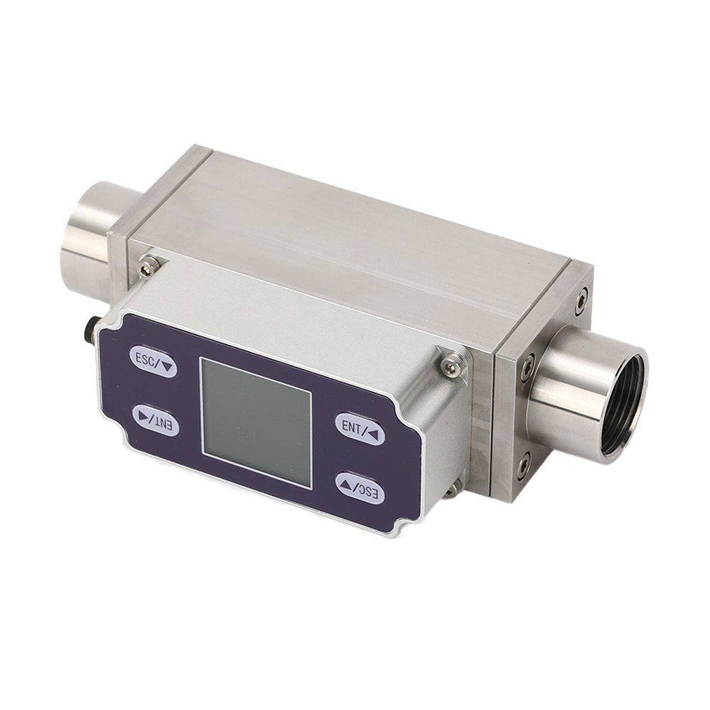 Micro Thermal Gas Mass Flow Meter Compressed Air Oxygen Hydrogen Helium Methane Propane Gas Flow Meter