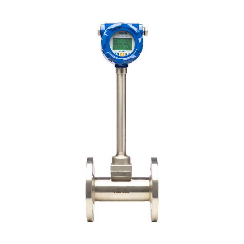 Digital Compressed Air Flow Meter Gas Vortex Flow Meter