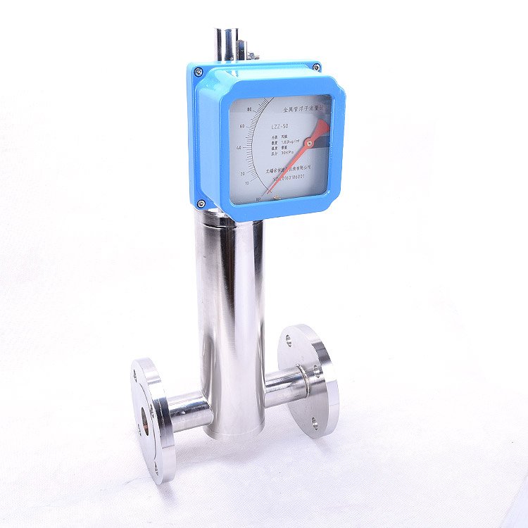 Variable Area Flowmeter or Rotameter Metal Tube Rotameter with 4-20mA Output High-pressure Resistant Rotameter