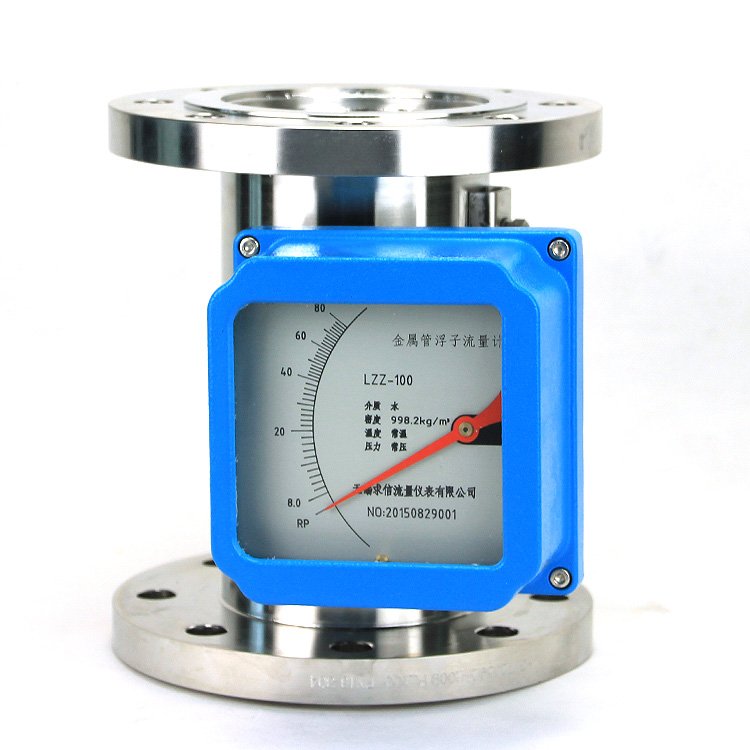 Variable Area Flowmeter or Rotameter Metal Tube Rotameter with 4-20mA Output High-pressure Resistant Rotameter
