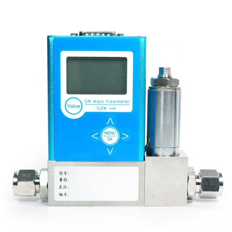 Shanghai Flowmeter Manufacturing Supply Chlorine Gas Mass Flow Meter Controller