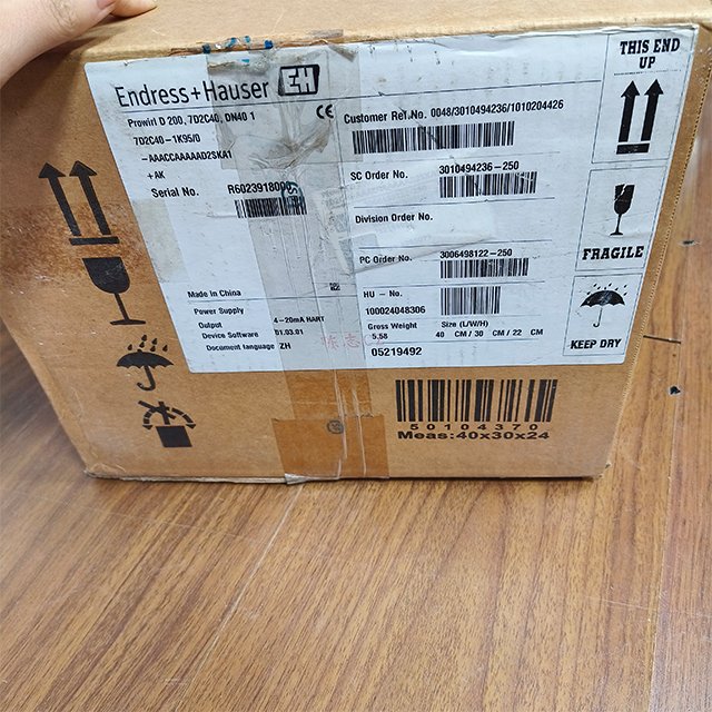 E+h Proline Prowirl D 200 Vortex Flowmeter 7D2C40-AAACCAAAAAD2SKA1